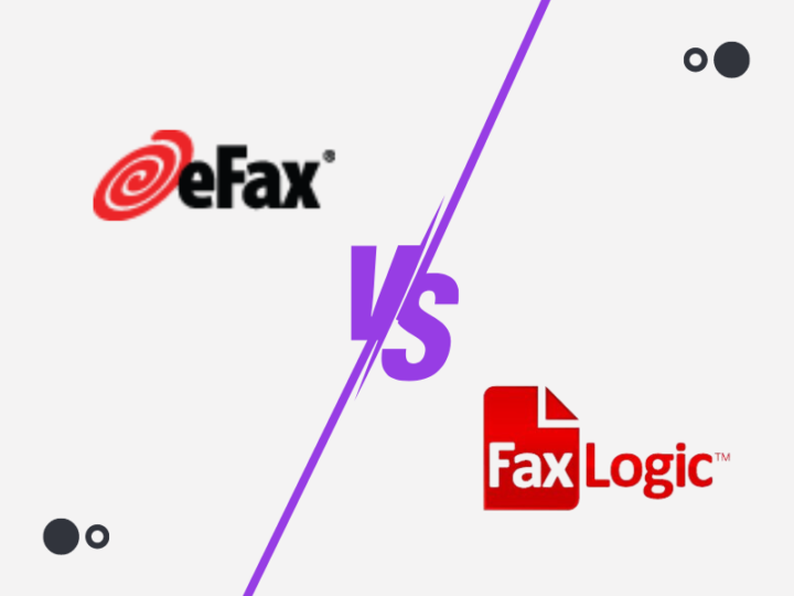 Efax Vs Faxlogic Fax Service Comparison