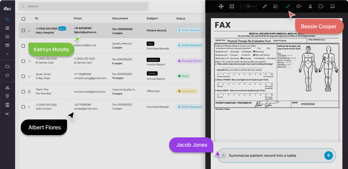 iFax: Online Fax