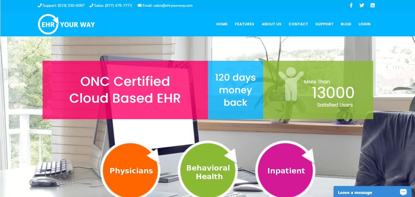 EHR your way medical billing software