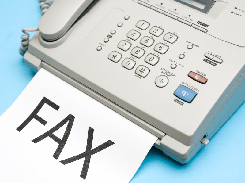 are fax machines still used