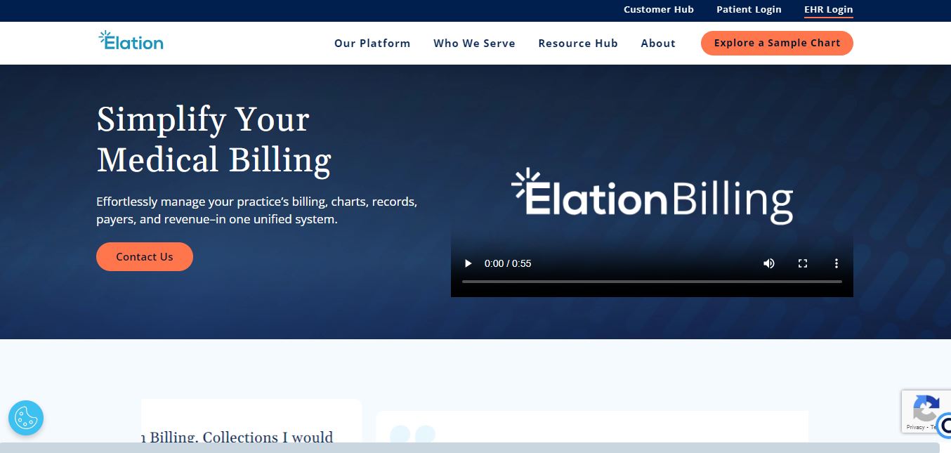 elation health online medical billing software