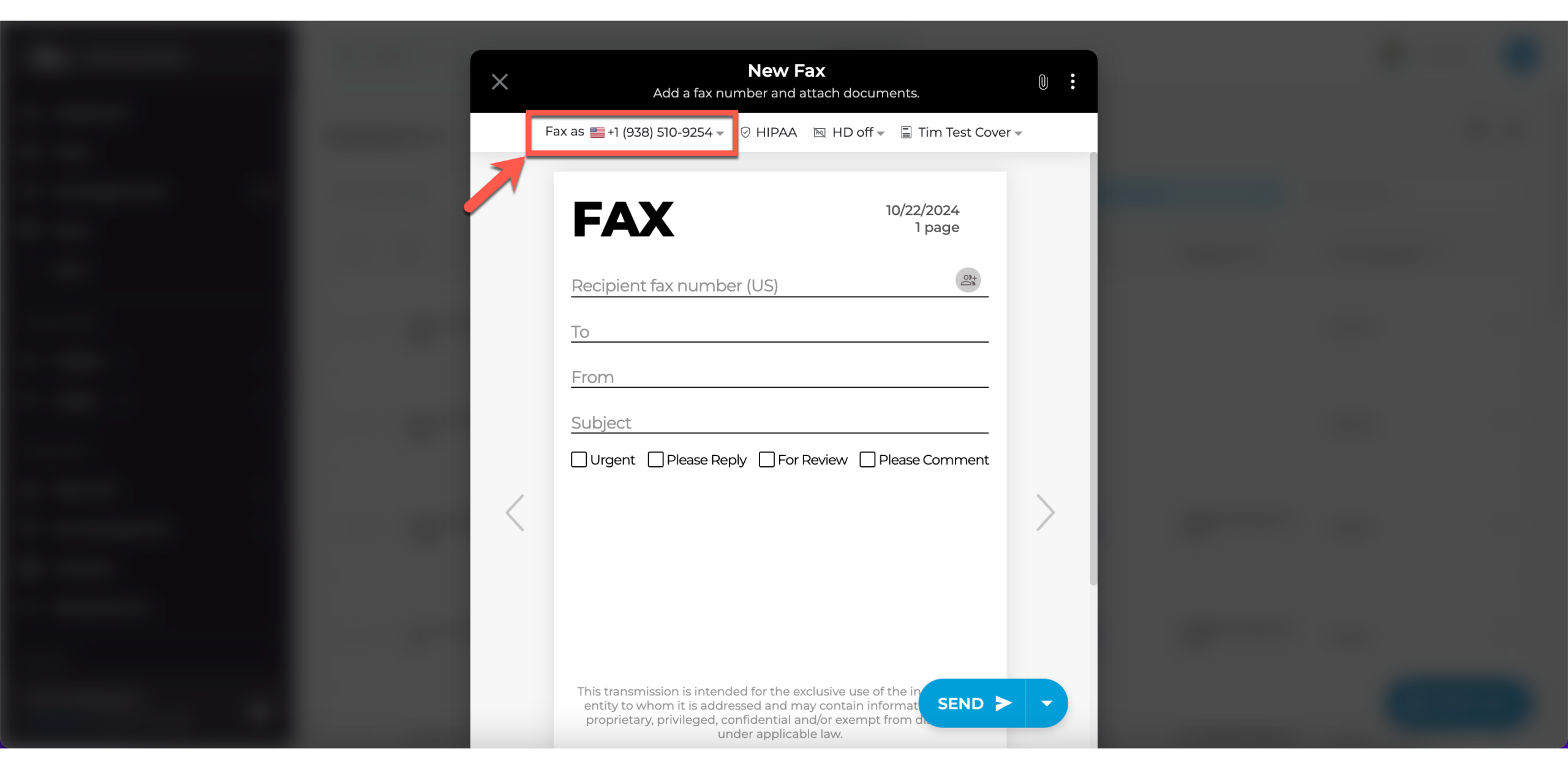 How to send a fax