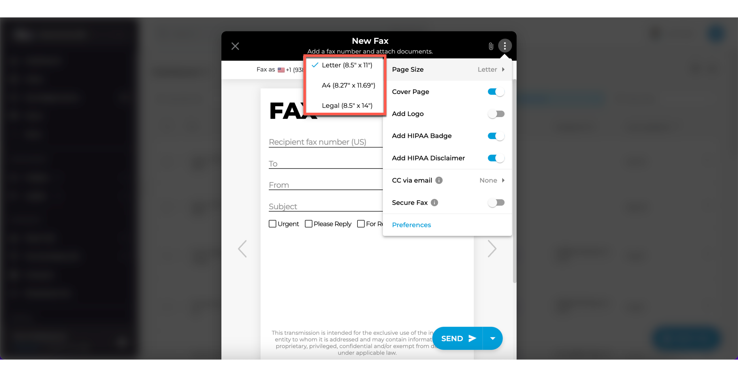 How to send a fax