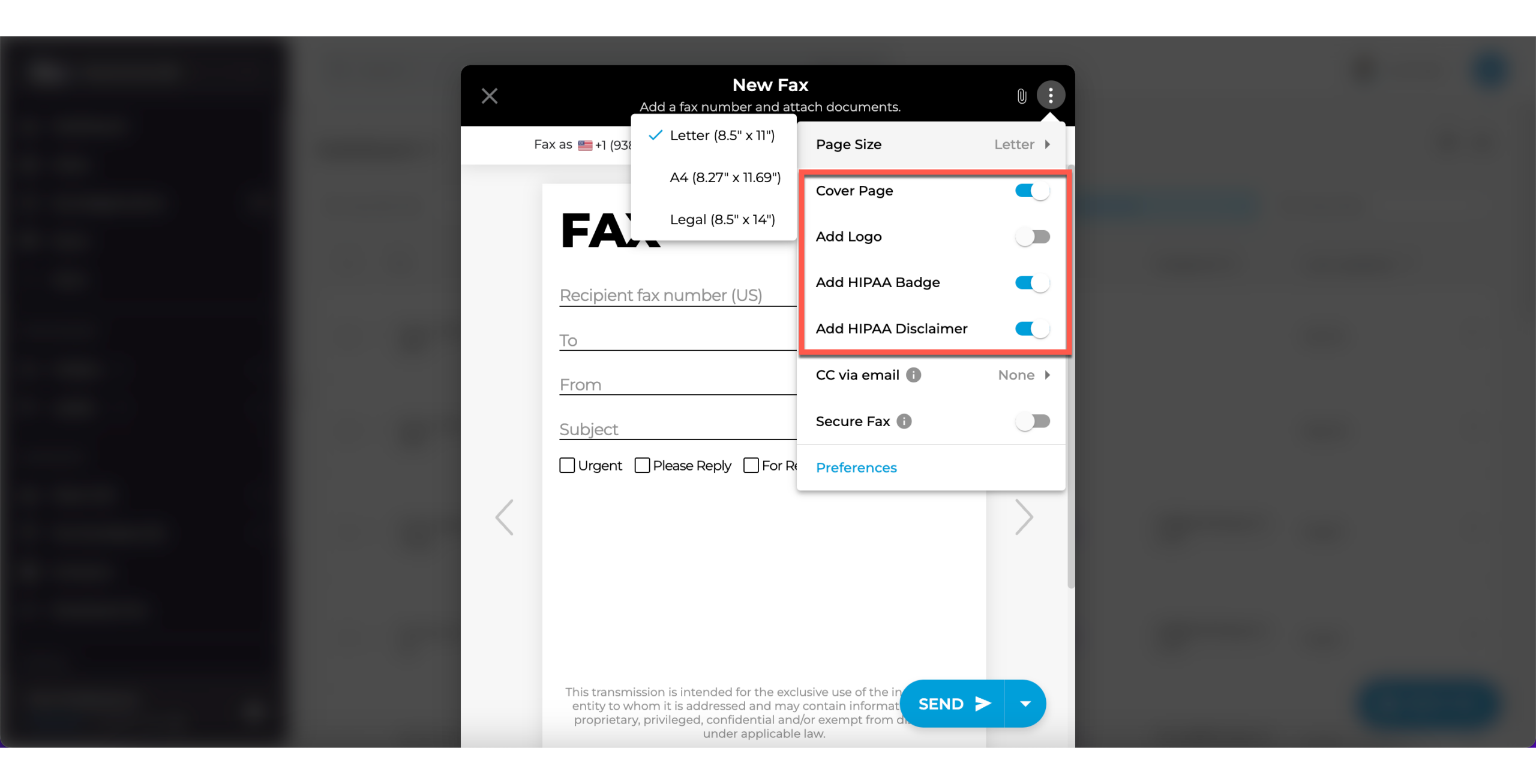 How to send a fax