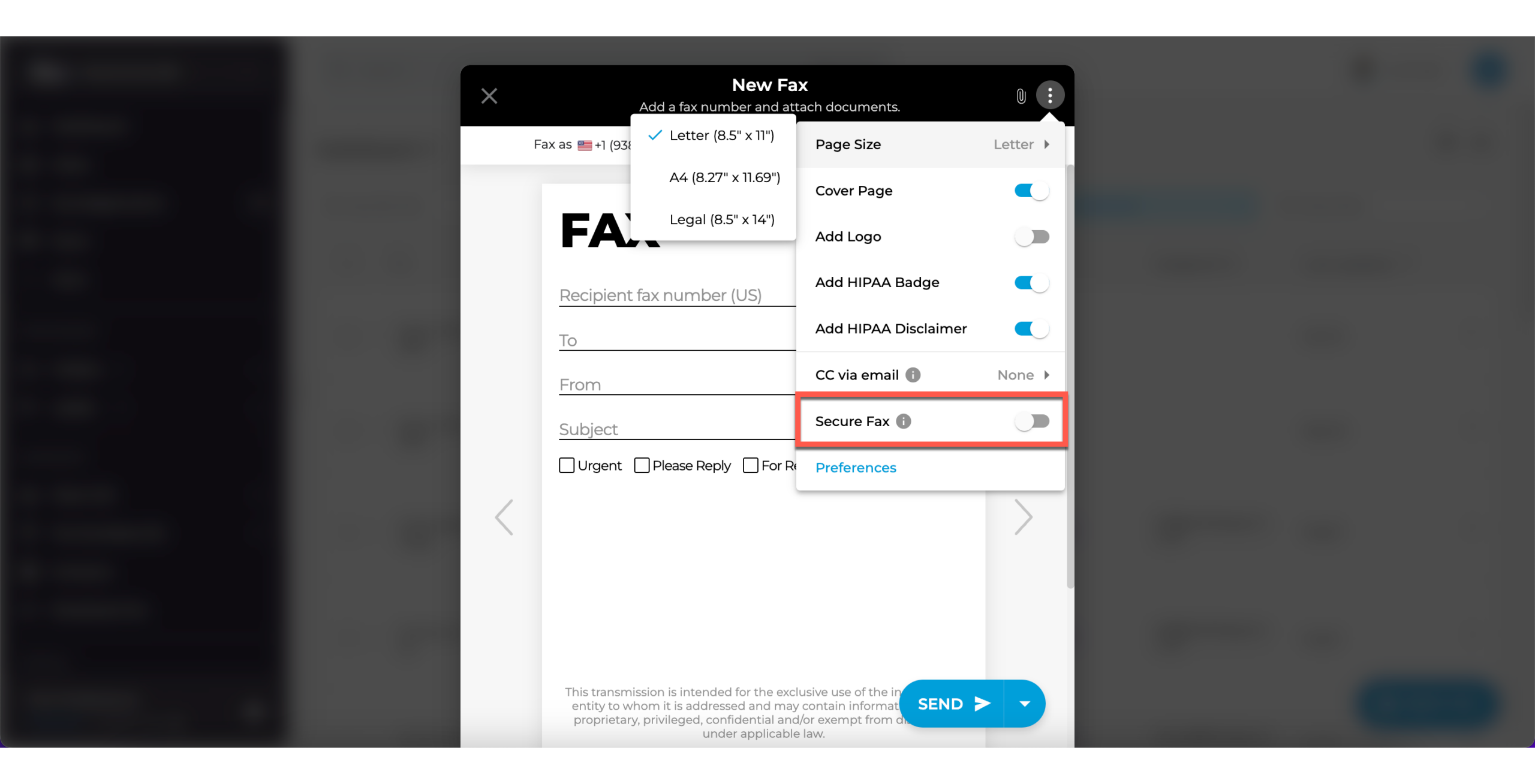 How to send a fax