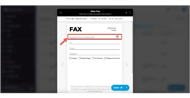 How to send a fax