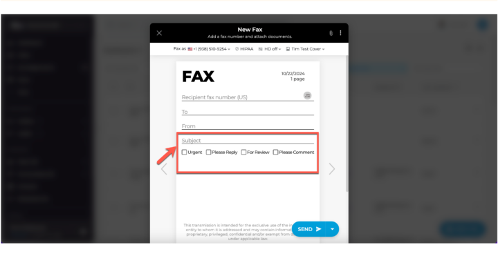 How to send a fax