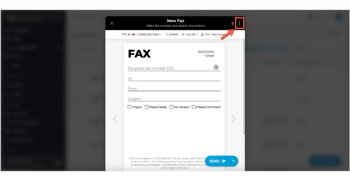 How to send a fax