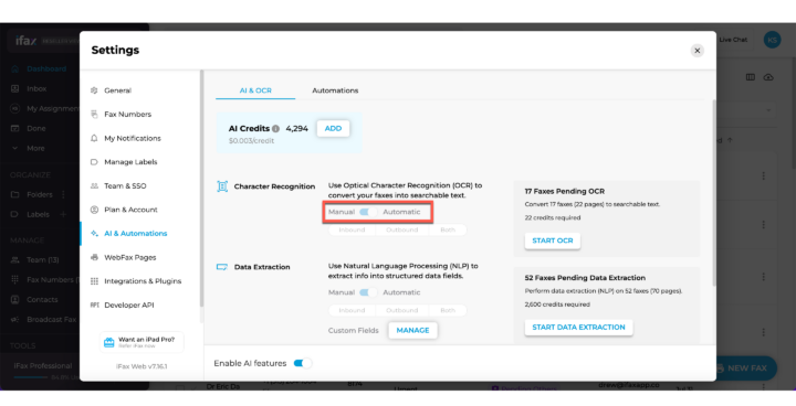 How to Use Fax OCR on iFax