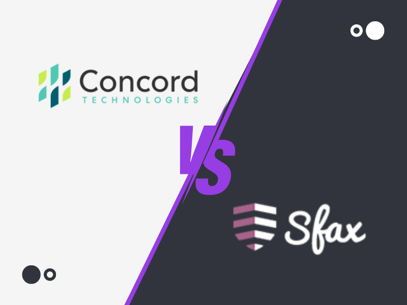 Concord vs SFax Comparison