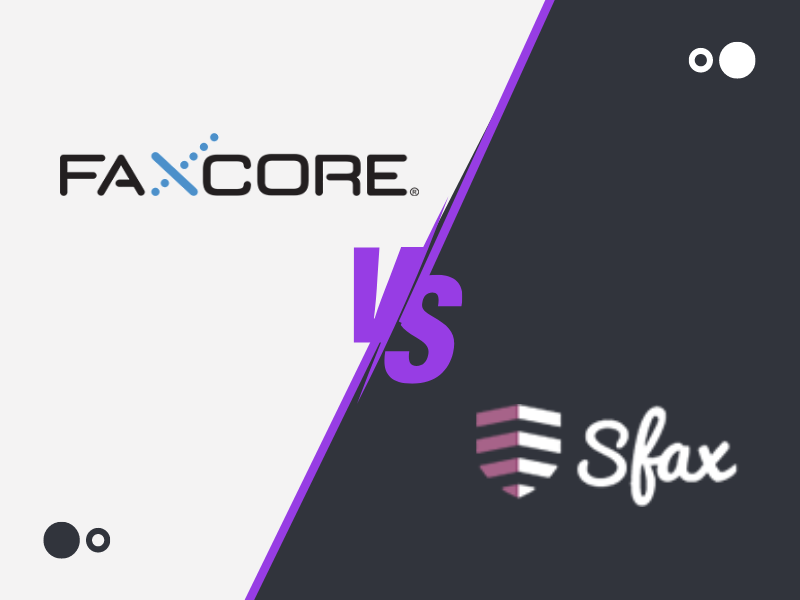 FaxCore vs SFax