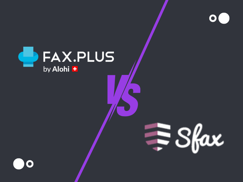 FaxPlus vs SFax