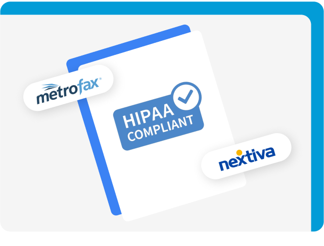 metrofax vs nextiva hipaa compliance