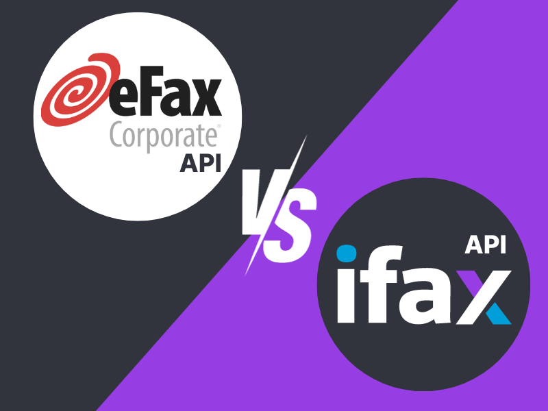 eFax Corporate vs iFax: Fax API Comparison