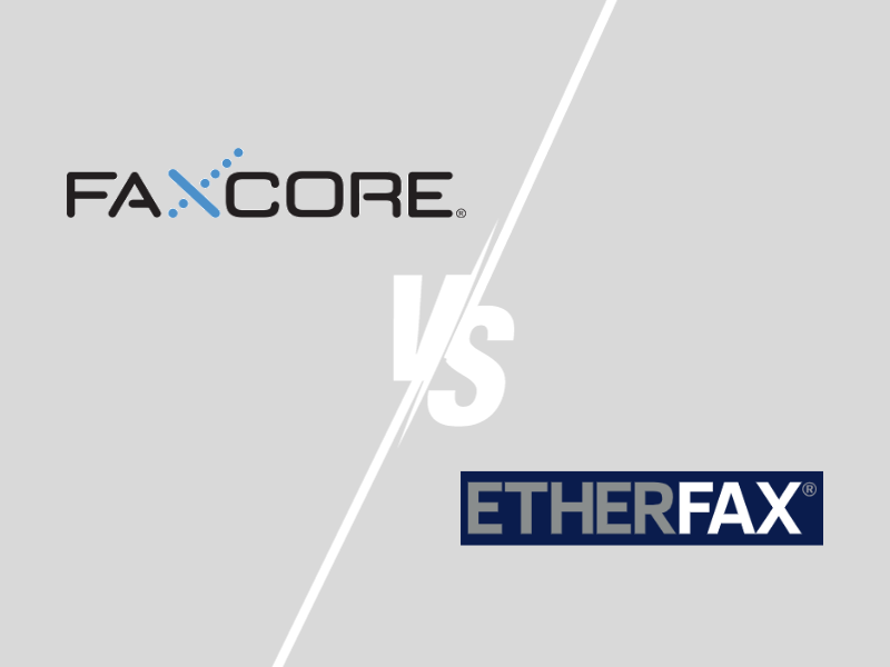 faxcore vs etherfax