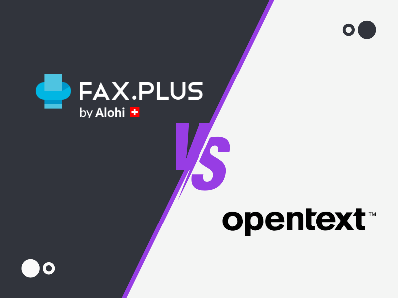 faxplus vs opentext