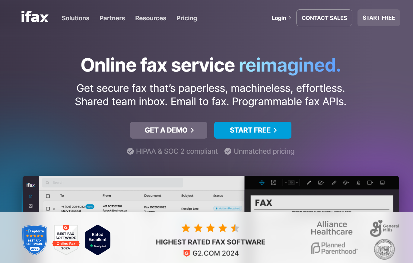 ifax best fax alternative