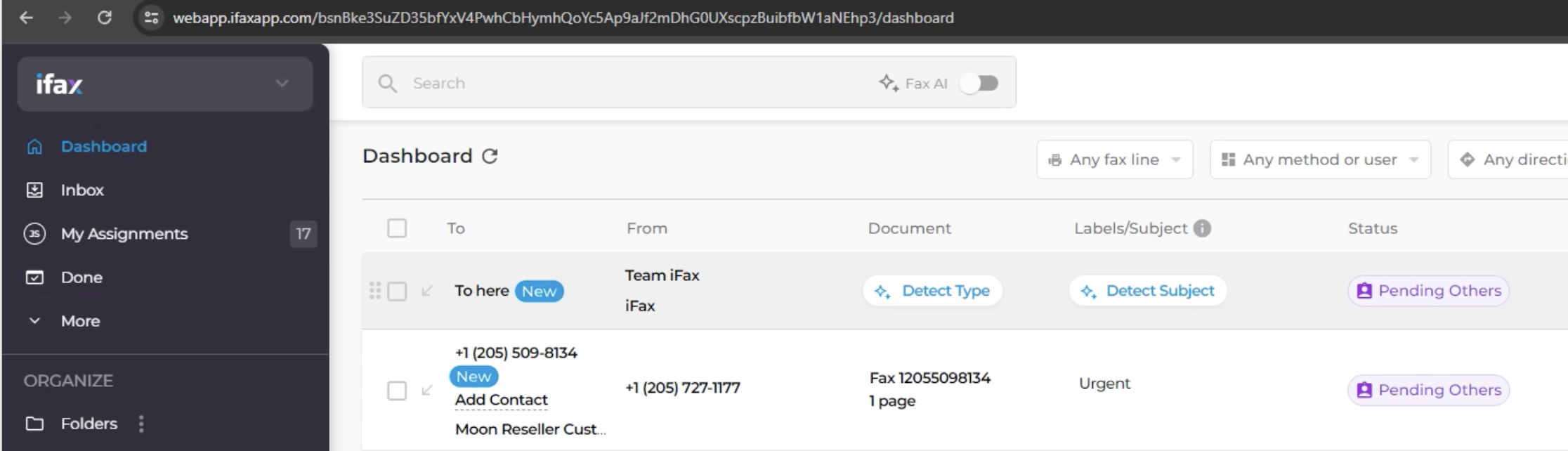 SFTP Sync for Easy Fax Document Management