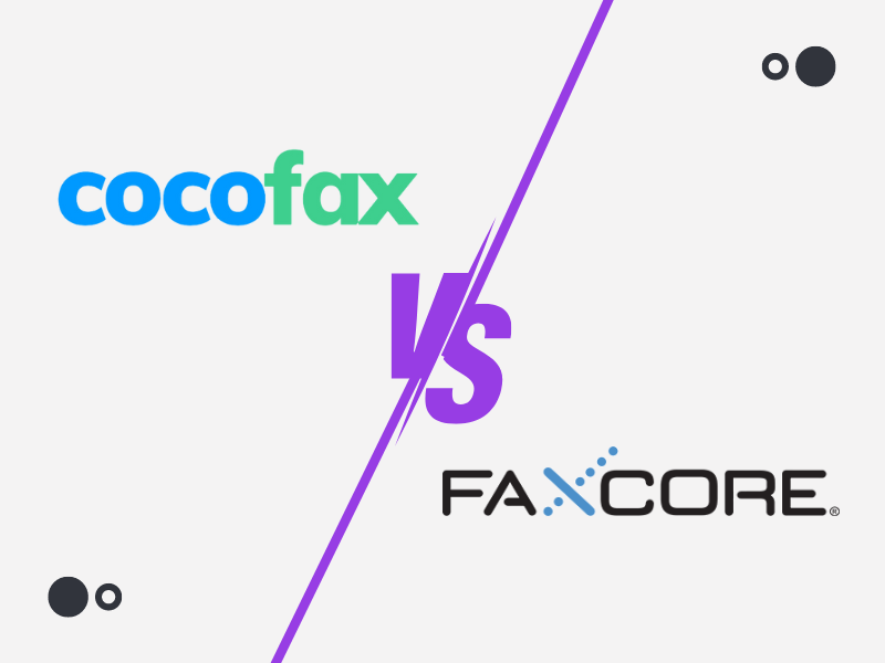 CocoFax vs FaxCore
