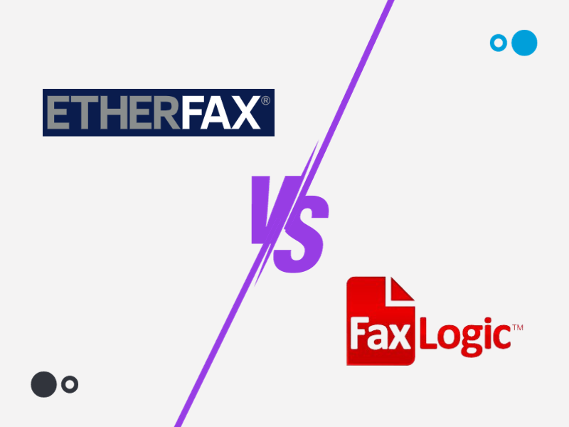 EtherFax vs FaxLogic