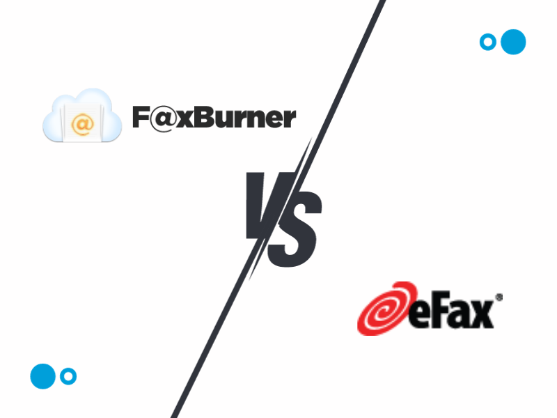 FaxBurner vs eFax