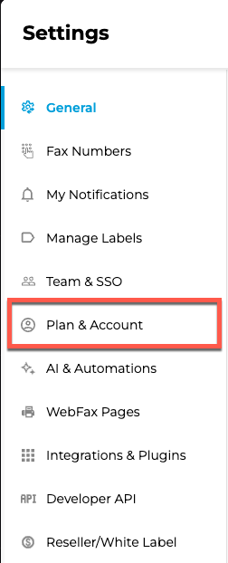 Plan and Account