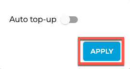 Auto Top-up Off Apply