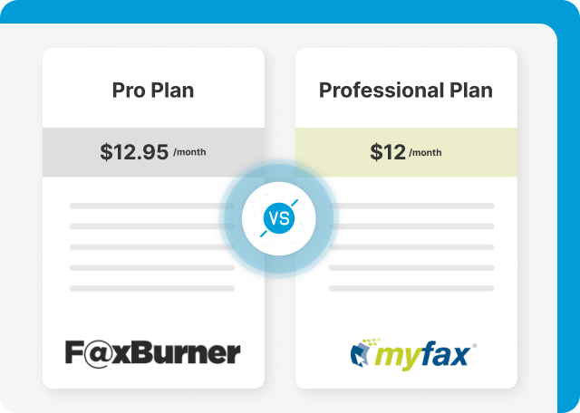 faxburner vs myfax