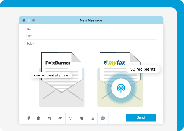 faxburner vs myfax