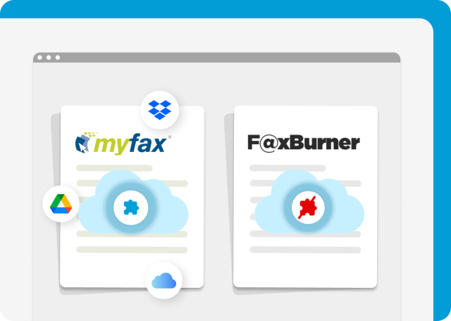 faxburner vs myfax