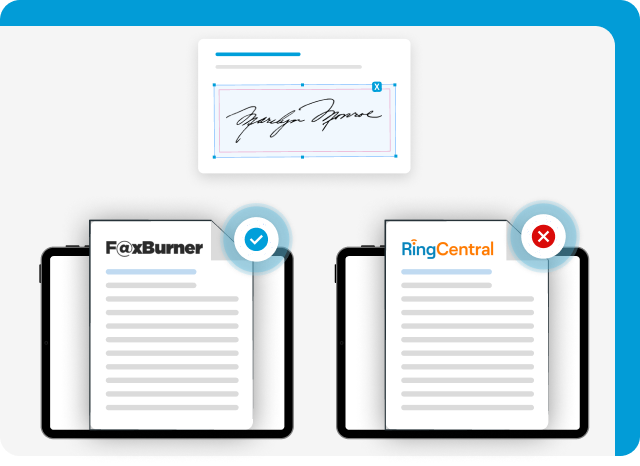 ringcentral vs faxburner