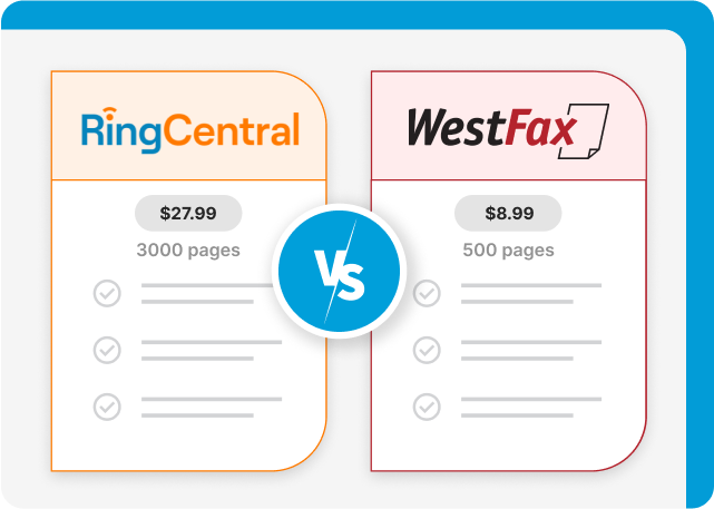 westfax vs ringcentral