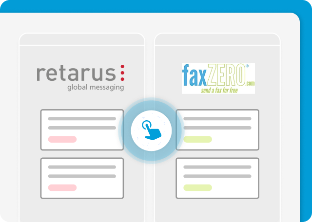 Retarus and FaxZero offer great user experiences