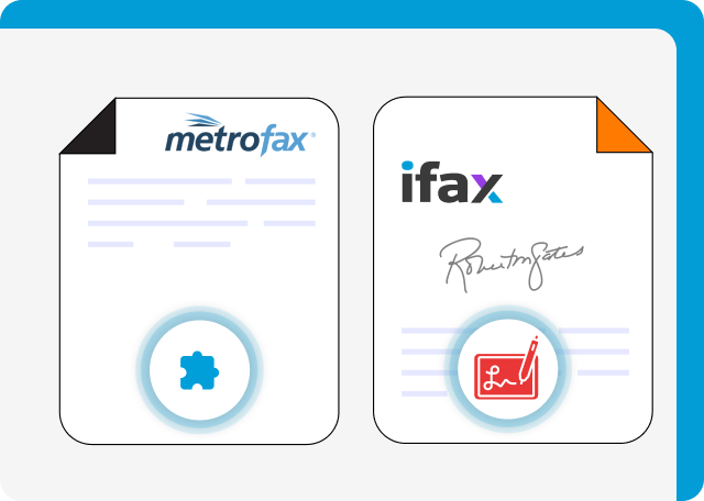 MetroFax vs iFax