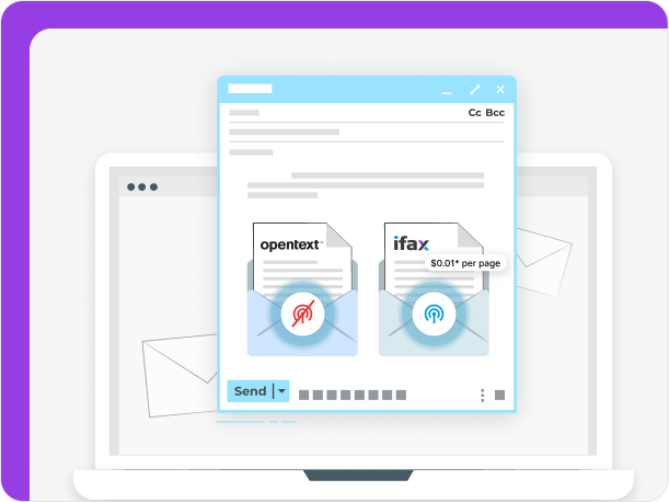 OpenText vs iFax