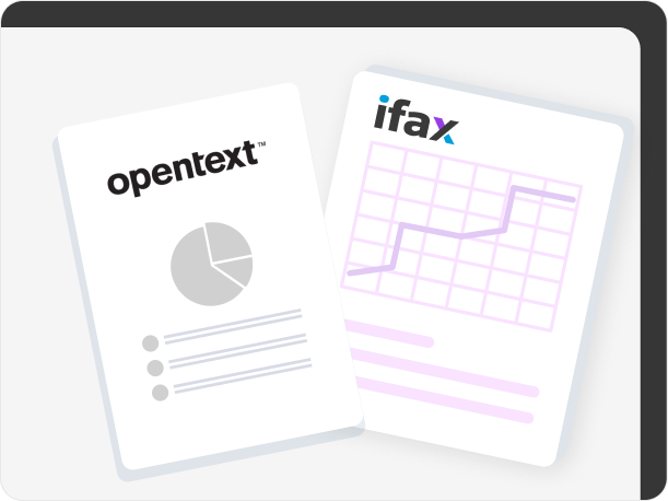 OpenText vs iFax