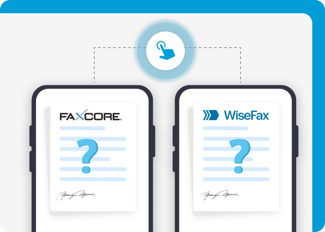 WiseFax and FaxCore better user interface