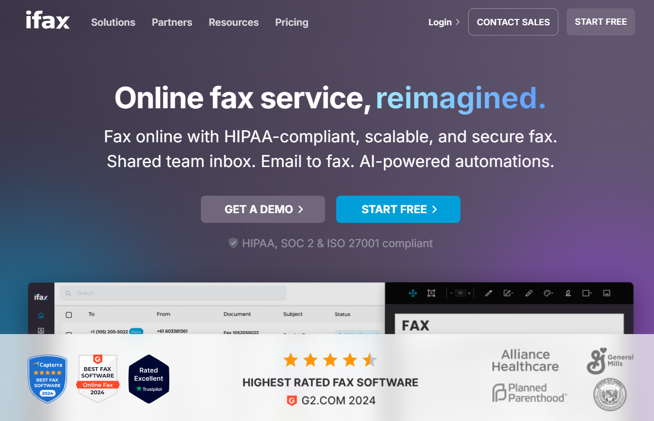 ifax best facsimile app for internet faxing in 2024