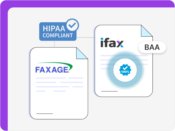 iFax and Faxage are HIPAA-compliant