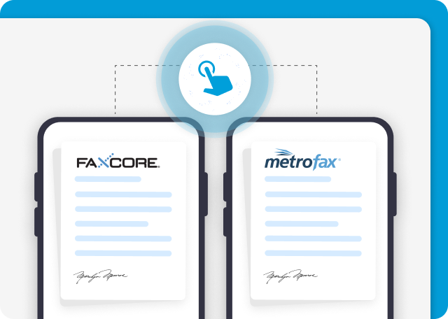 FaxCore and MetroFax are easy to use