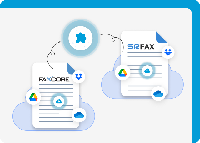 SRFax and FaxCore offer cloud backups