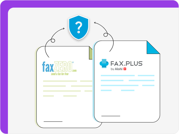 FaxZero and Fax.Plus are secure