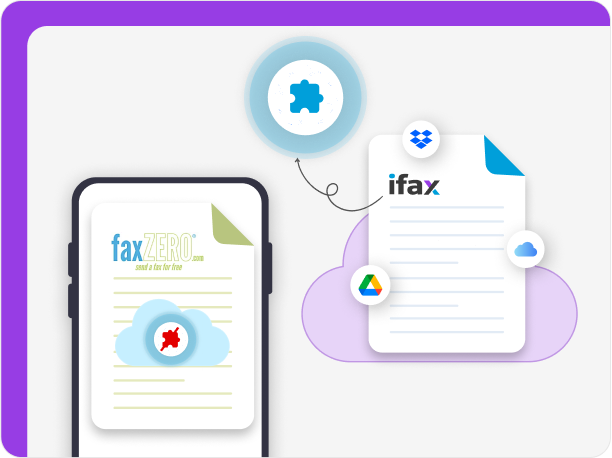 iFax offers cloud storage