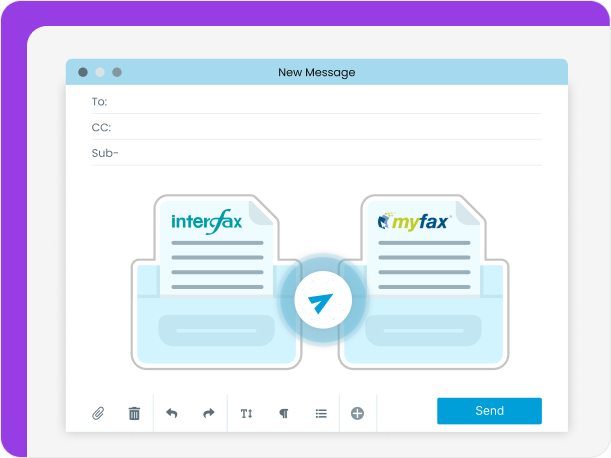 Interfax has a more modern interface than MyFax