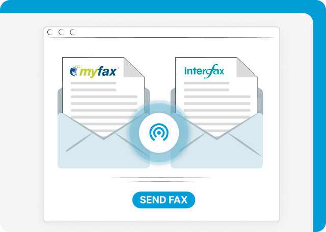 MyFax and Interfax allow fax broadcasts