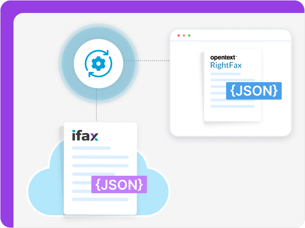 iFax and OpenText RightFax utilize RESTful API architecture