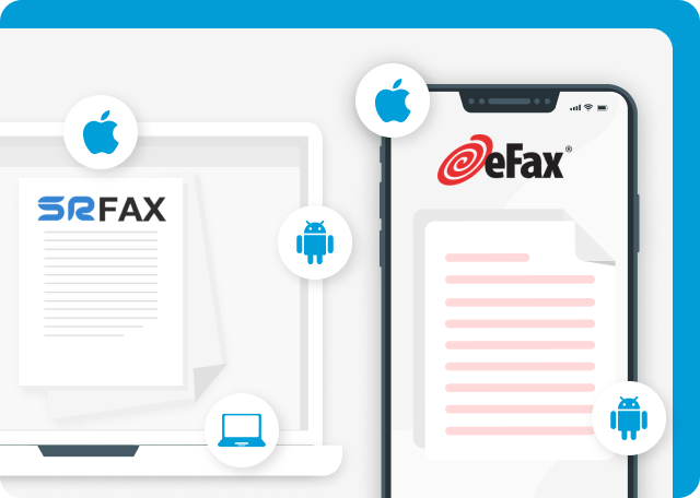 eFax and SRFax are mobile friendly