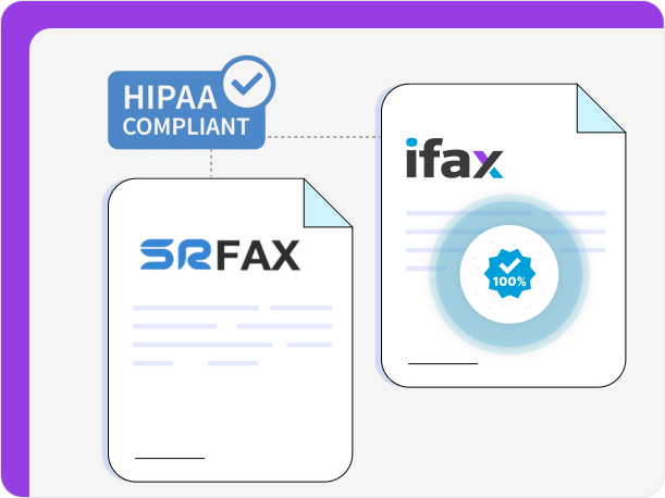 iFax is fully HIPAA-compliant