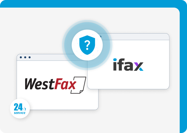 iFax and Westfax are secure apps