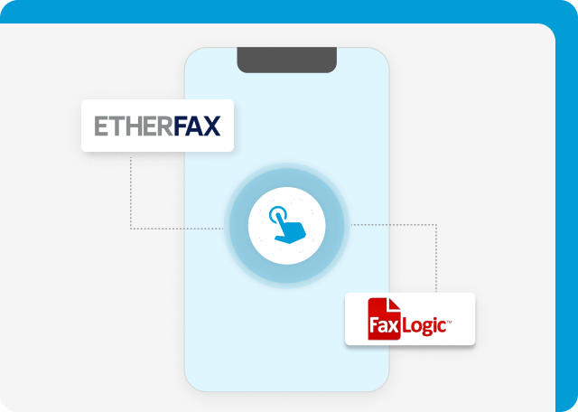 FaxLogic and ETHERFAX interface